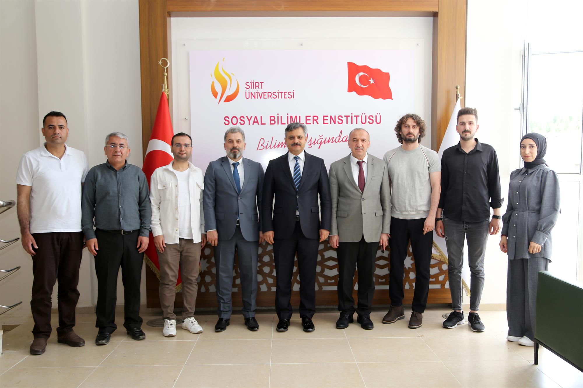 Rektörümüz Prof. Dr. Nihat Şındak, Enstitülerimize Brifing Ziyareti Gerçekleştirdi